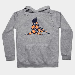 Floral Seal - 70s colors Hoodie